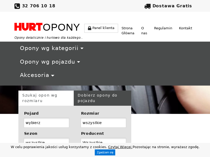 Hurtopony - nowe i tanie opony markowe