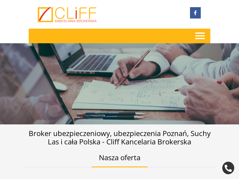 CLIFF KANCELARIA BROKERSKA SPÓŁKA Z OGRANICZONĄ ODPOWIEDZIALNOŚCIĄ